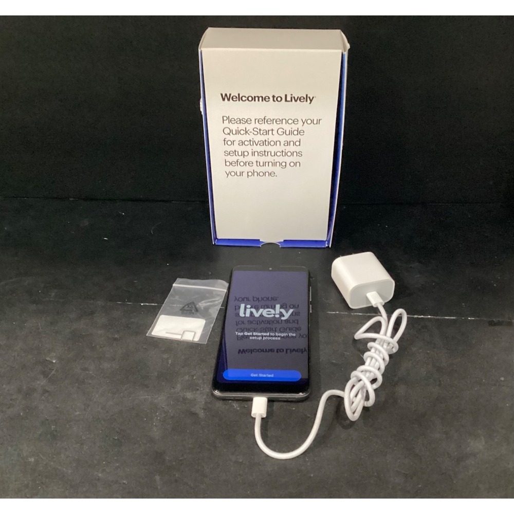 Lively Jitterbug Smart3 Alcatel 5007S-2AGKUS1-N Smartphone Senior Phone Silver